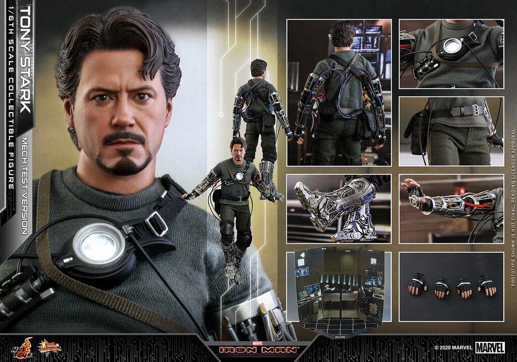 50%OFF Test (Mech Stark Tony 『アイアンマン』トニー・スターク(メカテスト/2.0版) MmS581 新品未開封ホットトイズ 2.0) Ironman Hottoys その他