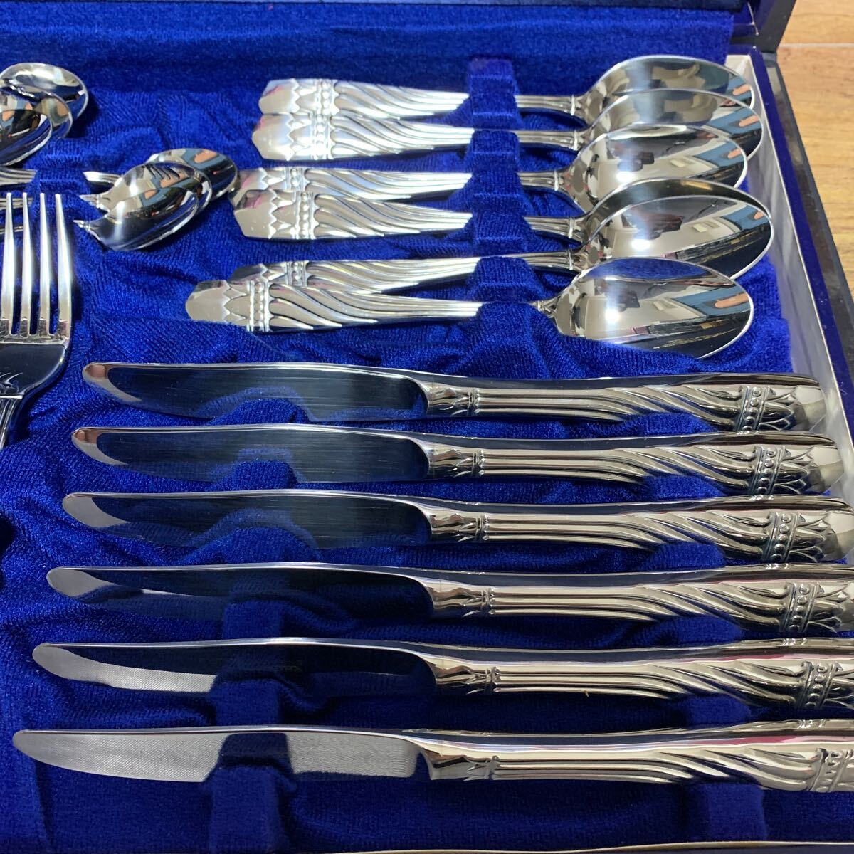 Artenon arte non AZUMAazuma cutlery set spoon Fork knife tina-6 customer 24 pcs set stainless steel 18-18