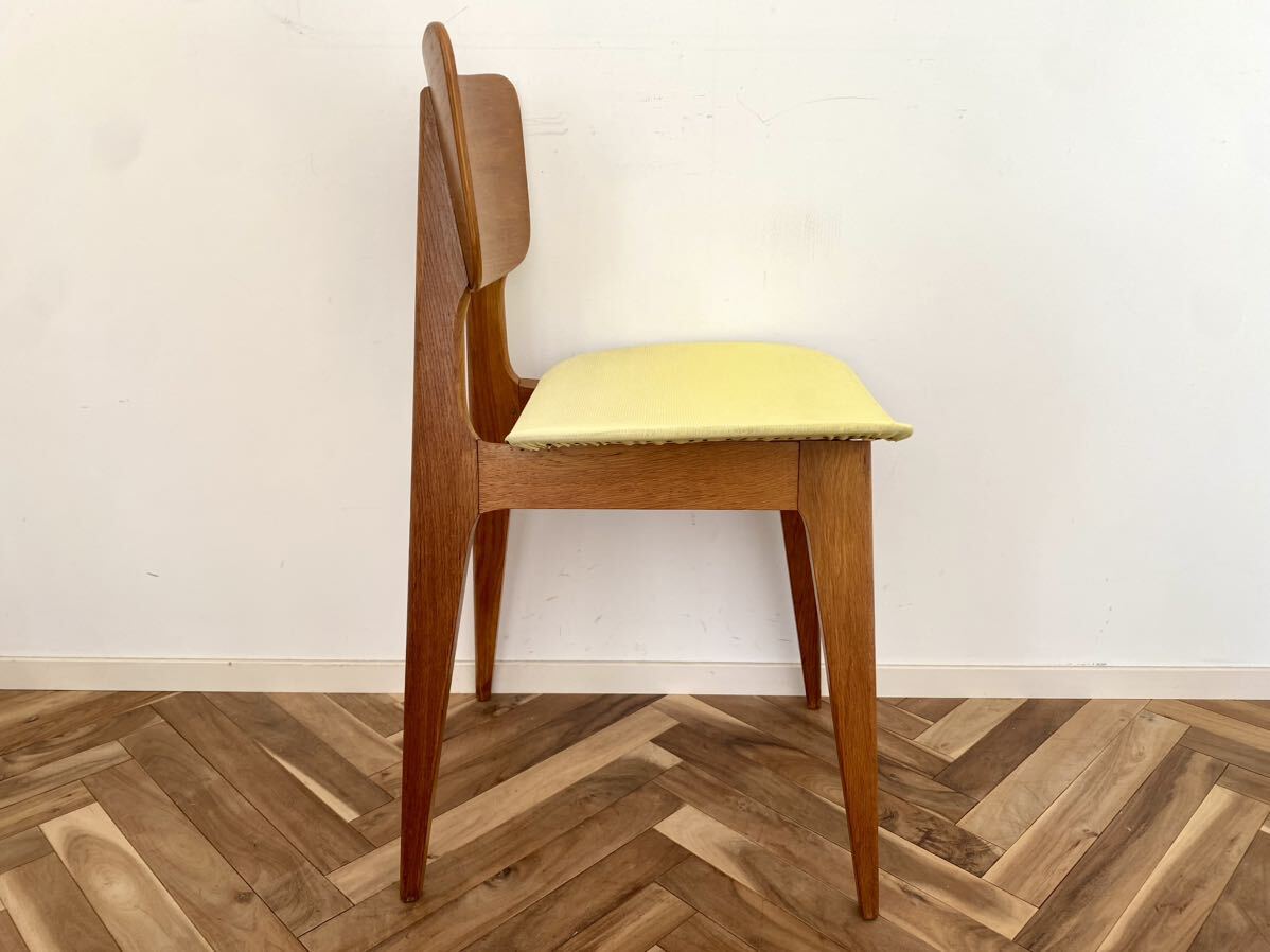 即決 ロジェ ランドー Roger Landault Chair6517 ヴィンテージ ② フランス / カッシーナ ペリアン ジャンヌ プルーヴェ イームズ マテゴの画像7