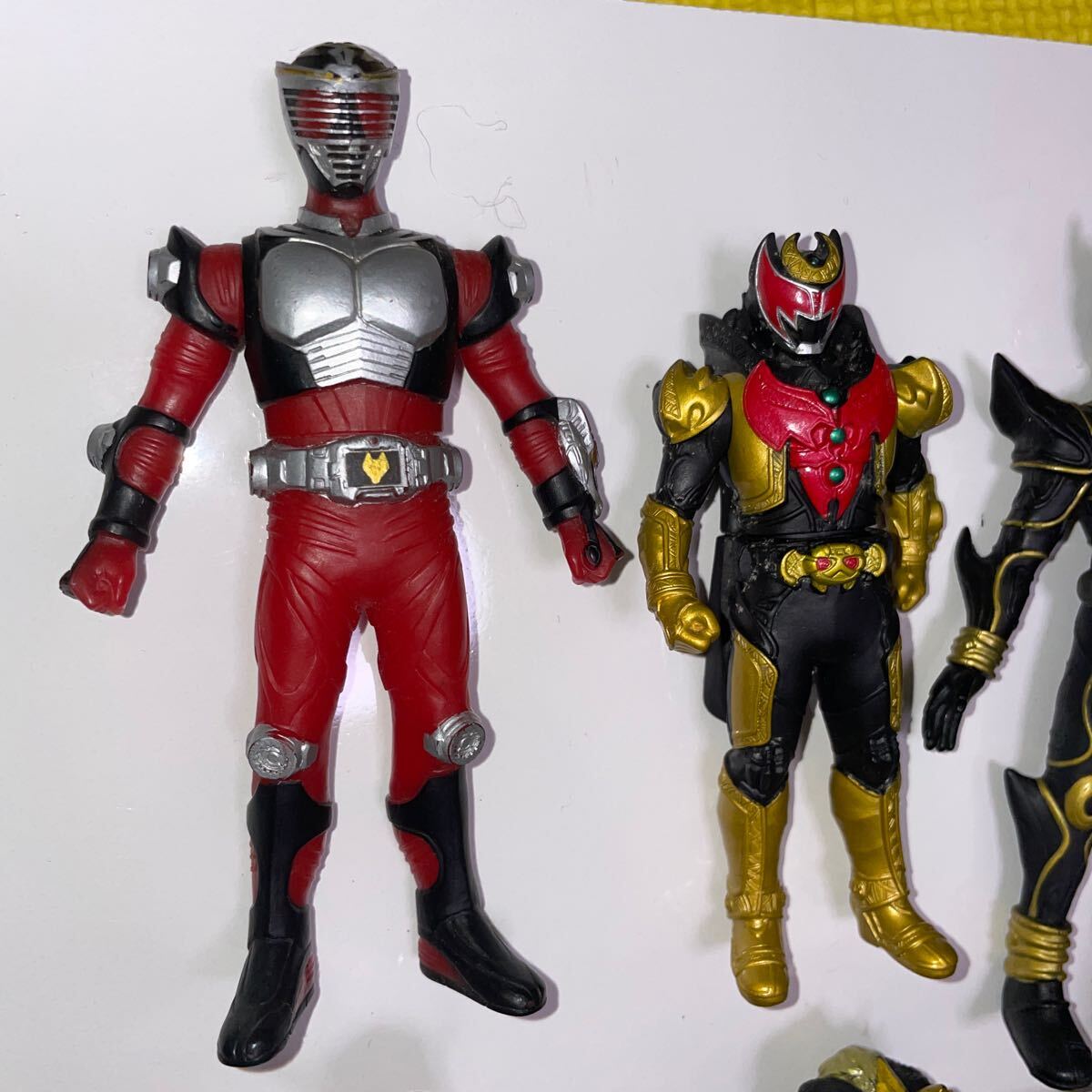 RE308a ジャンク 仮面ライダー バンダイ ソフビ フィギュア 人形 パワーレンジャータイムフォース多数いろいろまとめてセット 1円〜_画像3