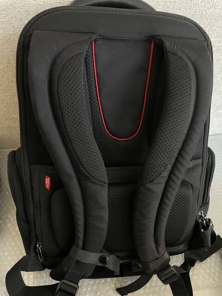 LN313a 美品中古 Samsonite Pro SLX サムソナイト リュック メンズ ビジネス バックパック 黒 リュックサック 1円〜_画像5