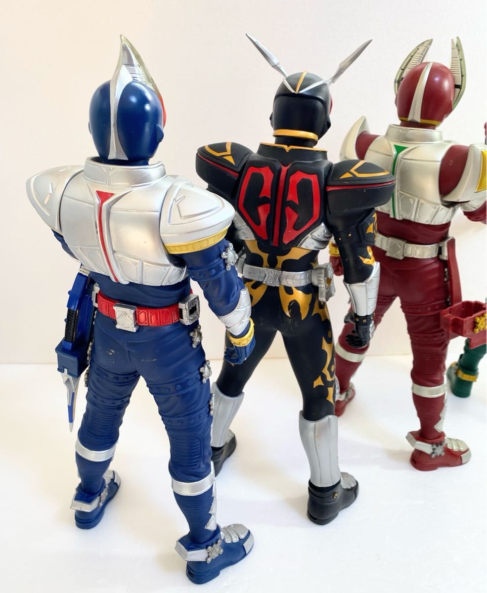 まとめ売り 仮面ライダーブレイド  ビッグソフビ  4体セット