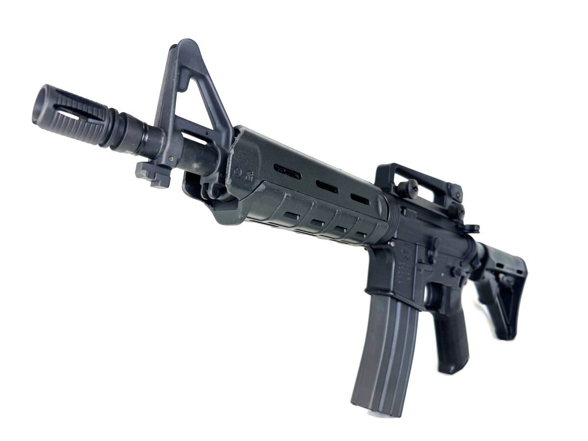 東京マルイ 次世代 M4A1 SOCOM CARBINE ショップ ロングレンジカスタム＆FET組み込み&外装カスタム済み 中古品 MAGPUL カービン ソーコム _画像7