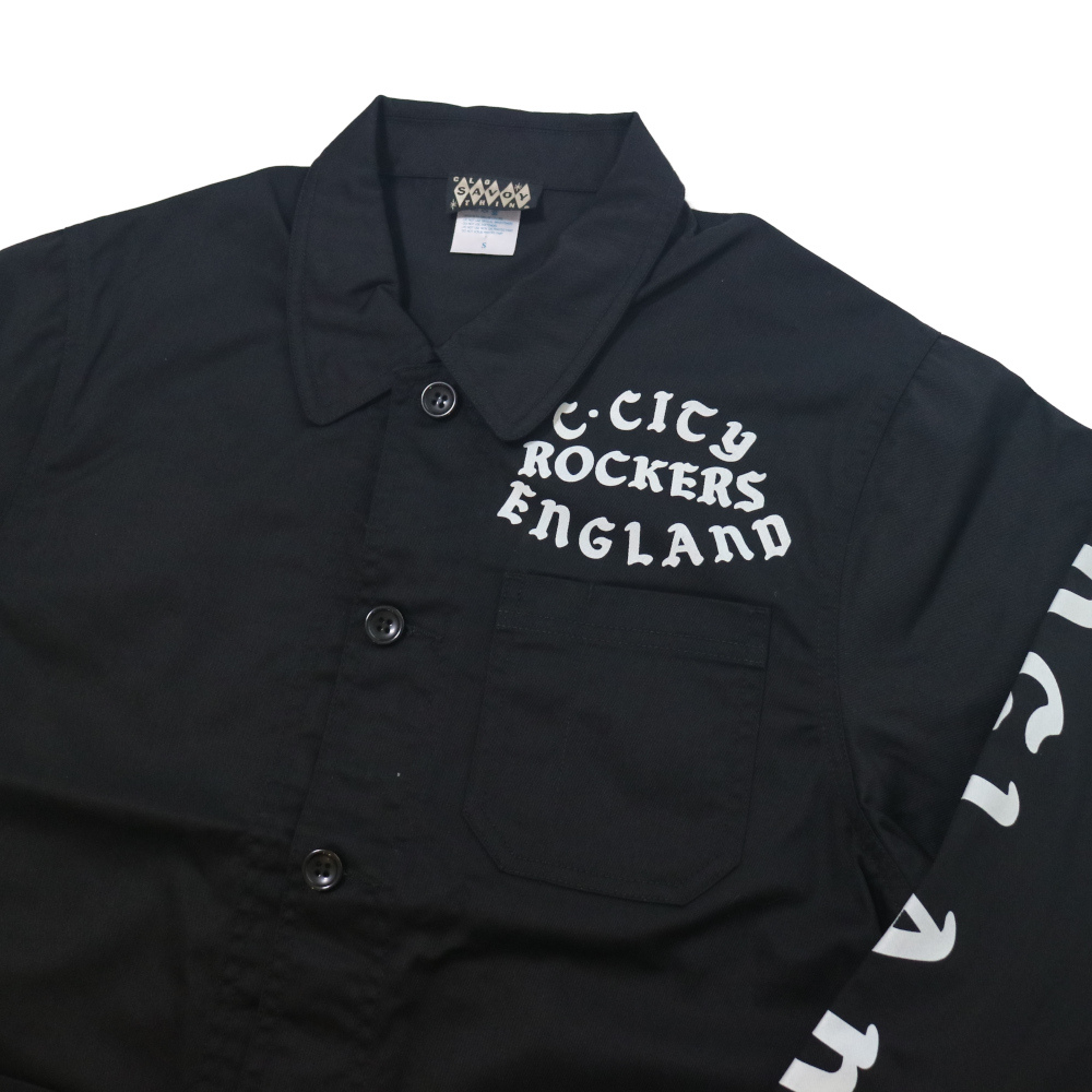 ジャケット カバーオール ロカビリーファッション メンズ ブランド C.CITY Coverall Jacket サイズL_画像8