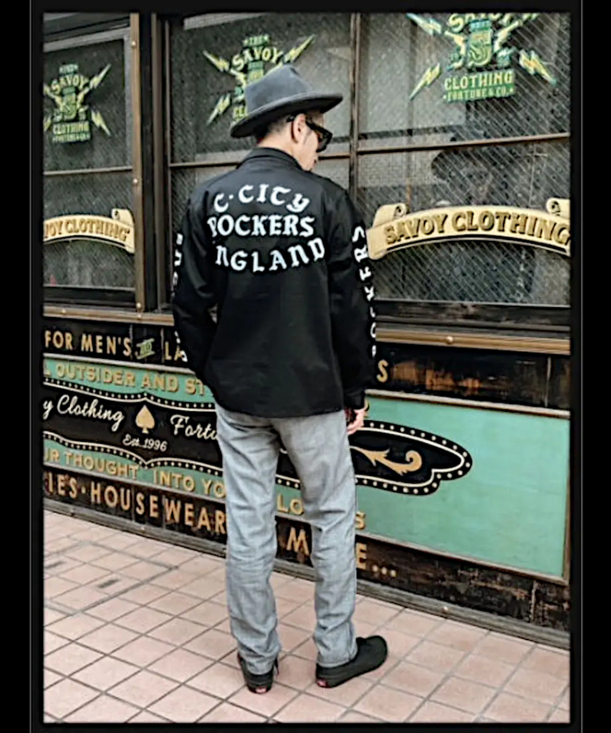 ジャケット カバーオール ロカビリーファッション メンズ ブランド C.CITY Coverall Jacket サイズL_画像5