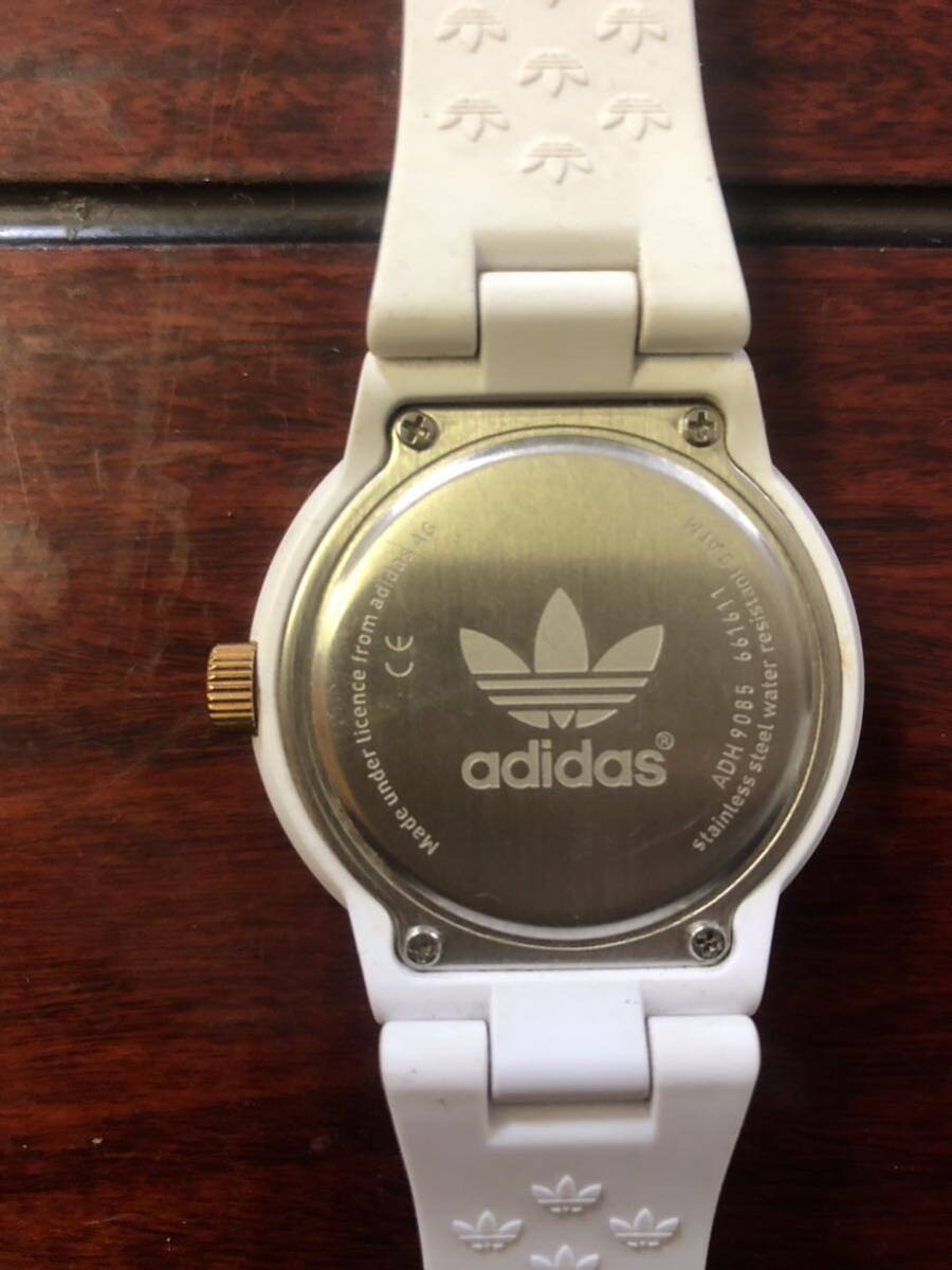 【adidas】アディダス ADH9085クォーツ 5ATM メンズ 腕時計 中古_画像2