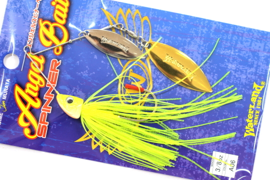 ★WaterLand ウォーターランド Angel Spinner Bait エンジェルスピナーベイト 3/8oz #A06 オールチャート★_画像1