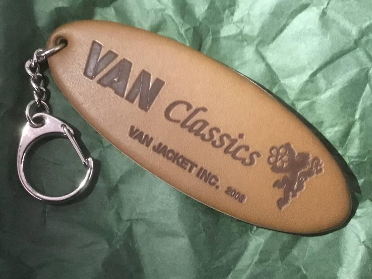 送料無料！VAN JAC ヴァンヂャケット ''VAN Classics'' エチケットブラシ付きキーホルダー VAN JACKET INC. / アイビー ノベルティ 小物_画像2