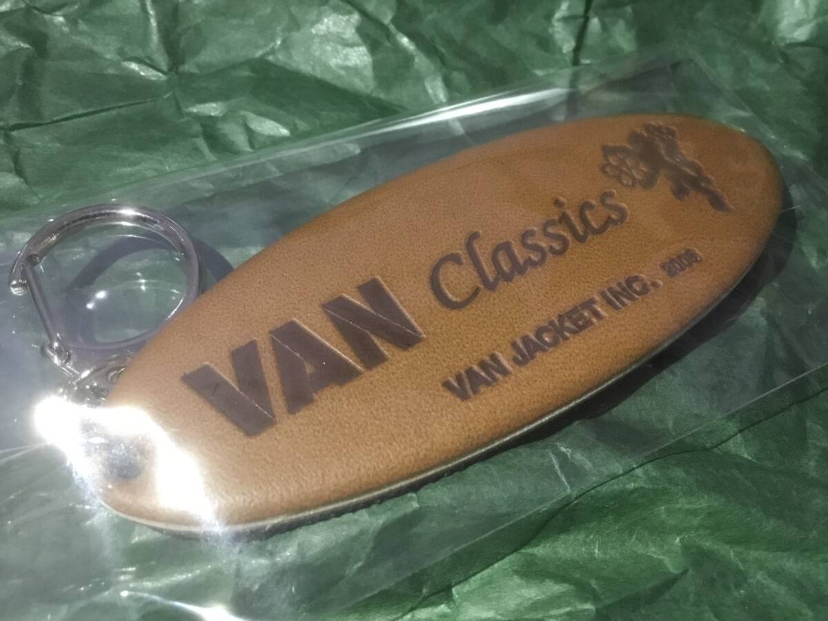 送料無料！VAN JAC ヴァンヂャケット ''VAN Classics'' エチケットブラシ付きキーホルダー VAN JACKET INC. / アイビー ノベルティ 小物_画像4