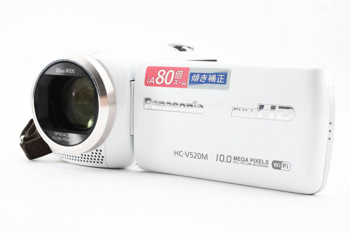 ★動作品★ Panasonic パナソニック HC-V520M デジタルハイビジョン ビデオカメラの画像2