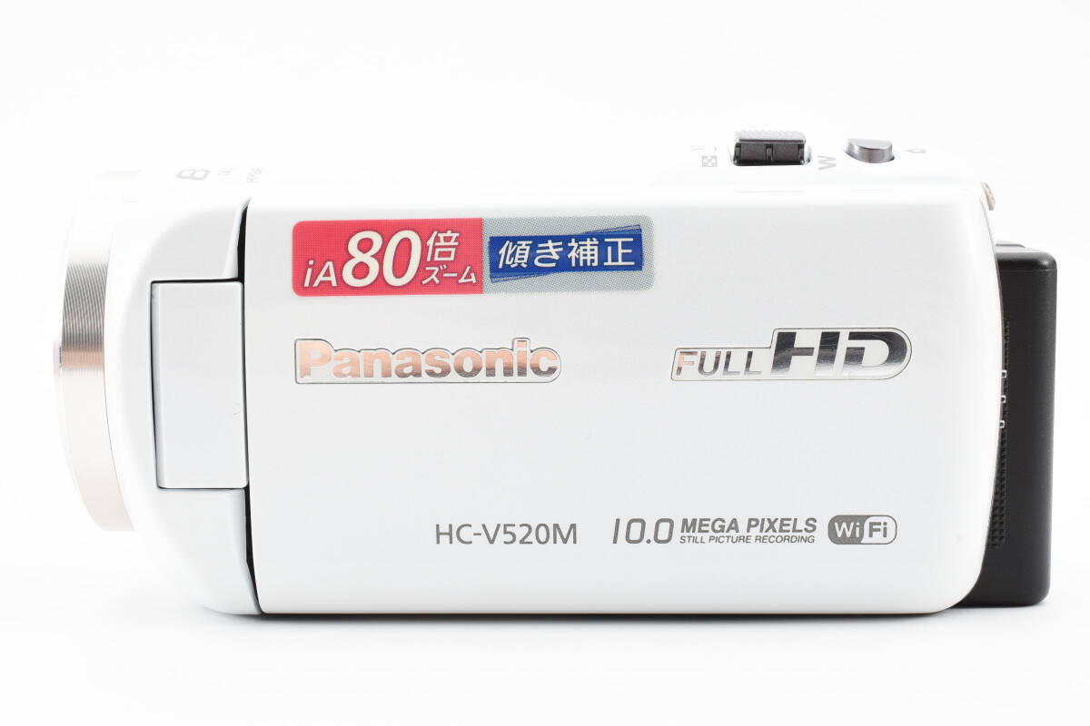 ★動作品★ Panasonic パナソニック HC-V520M デジタルハイビジョン ビデオカメラの画像8