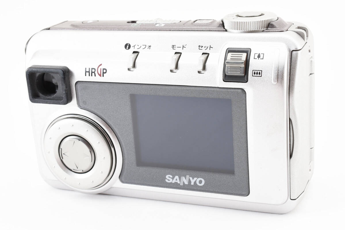 ★動作品★ SANYO DSC-MZ1 LCD デジタルカメラ 2.1MEGAPIXELS シルバーの画像3