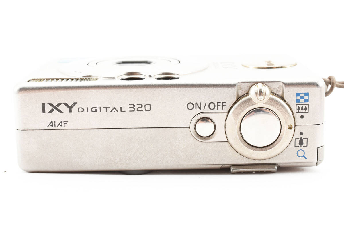 ★緊急大特価★ Canon IXY DIGITAL 320 コンパクトデジタルカメラ デジカメ シルバーの画像6