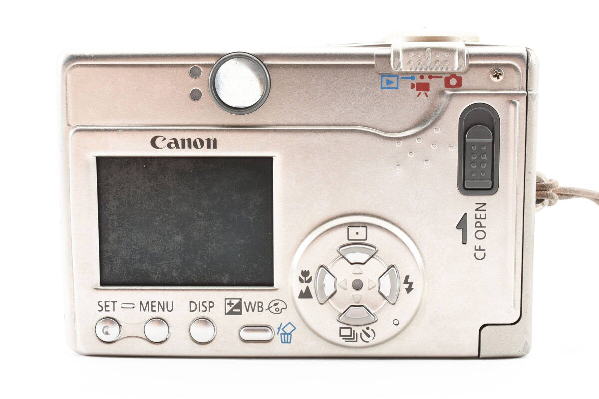 ★緊急大特価★ Canon IXY DIGITAL 320 コンパクトデジタルカメラ デジカメ シルバーの画像5