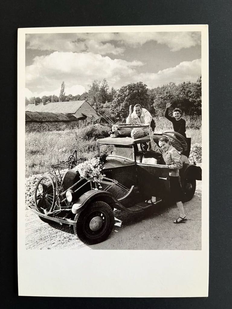 【ロベール・ドアノー】23種展開 モノクロ 写真 Robert Doisneau 15 印刷物 ポストカード 木製額31×26 cmロベールドアノー 絵柄違い有_画像5