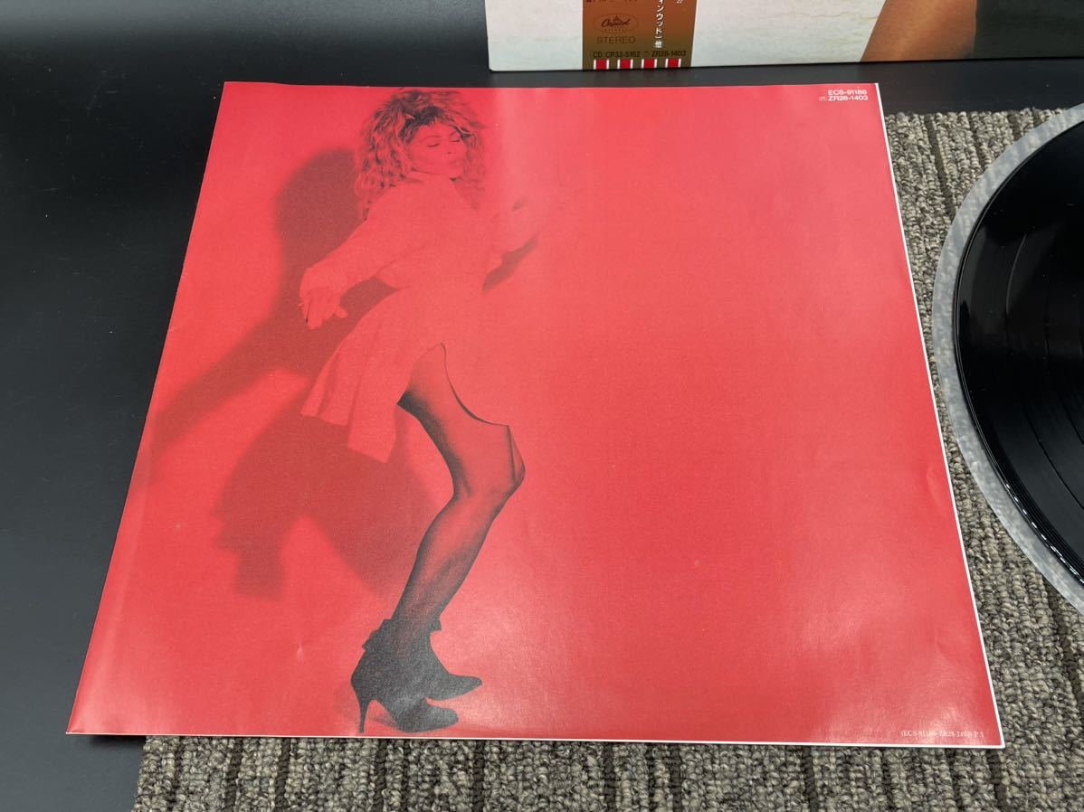 １７６４　レコード　ＬＰ　ティナ・ターナー　ブレイク・エヴリ・ルール_画像3