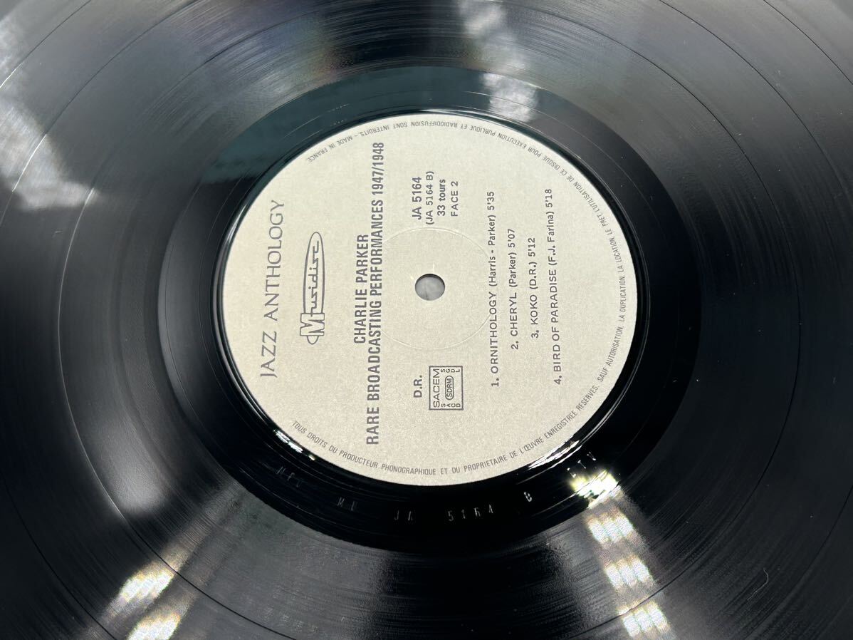 １８９３　レコード　ＬＰ　Charlie Parker, Bud Powell / Rare Broadcast Performance-1947/1948_画像4