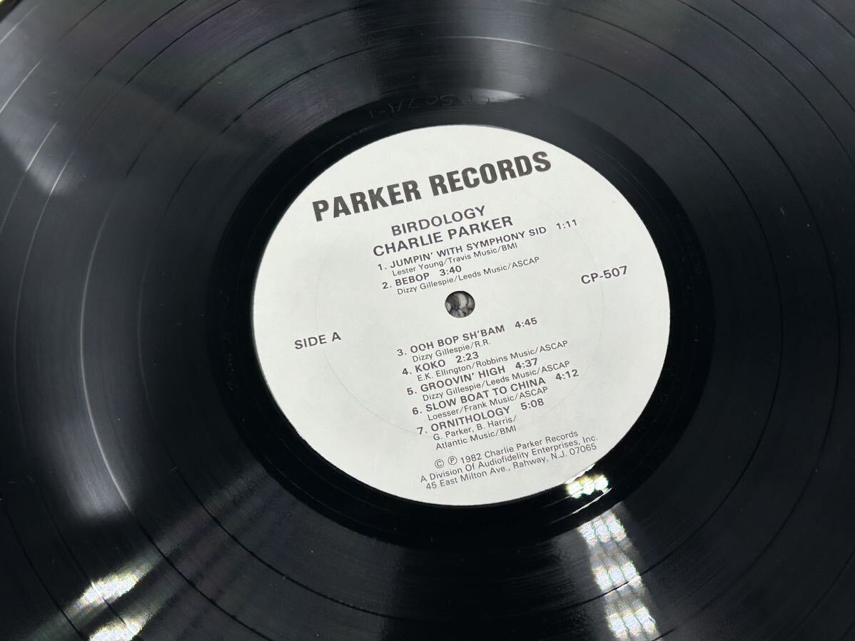 １９１４ レコード ＬＰ チャーリー・パーカー バードロジー BIRDOLOGY Charlie Parkerの画像3