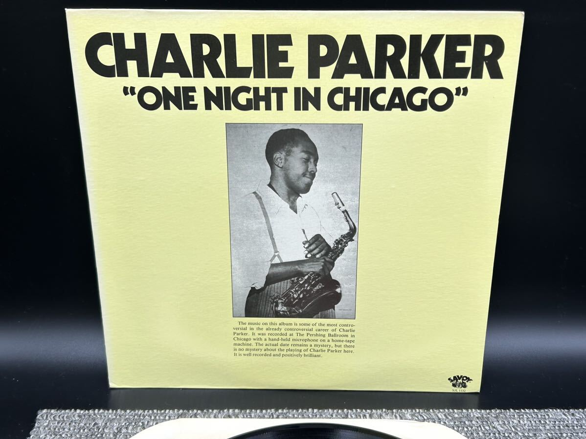 １９６４　レコード　ＬＰ　CHARLIE PARKER/ONE NIGHT IN CHICAGO/SAVOY JAZZ SJL 1132_画像2