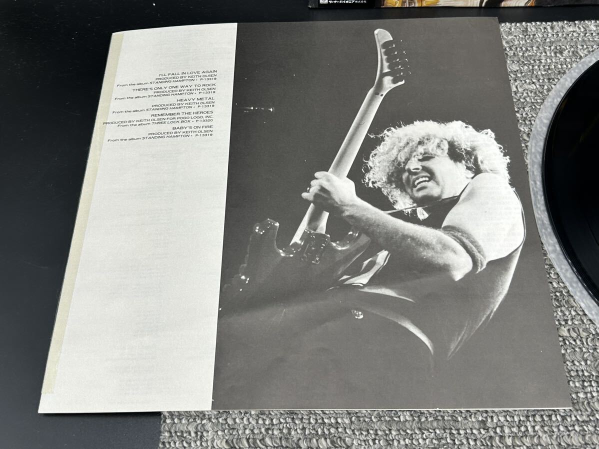 ２０９３ レコード ＬＰ Sammy Hagar/Looking Back/P 13413/帯付/Van Halen /サミー・ヘイガーの画像3