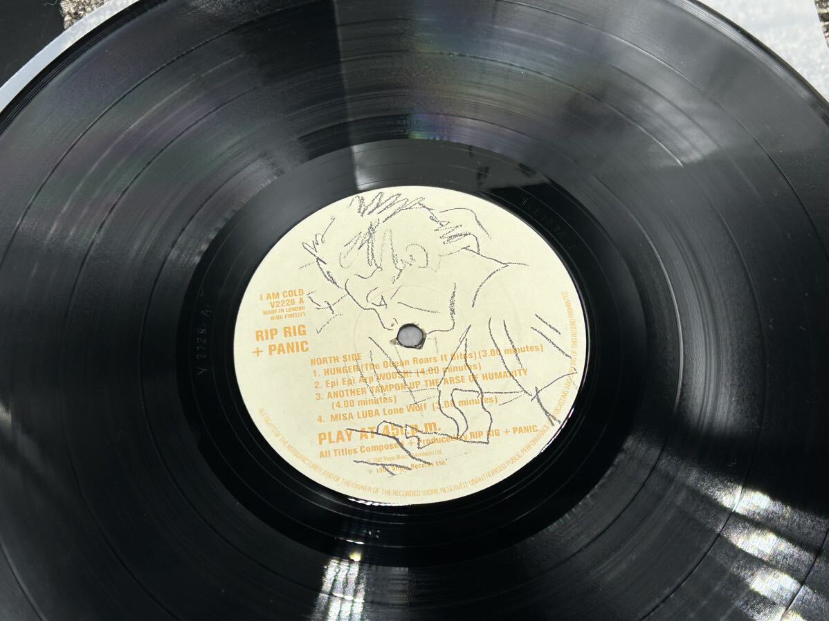 ２１３３　レコード　ＬＰ　Rip Rig & Panic(リップ・リグ&パニック)「I Am Cold」_画像3