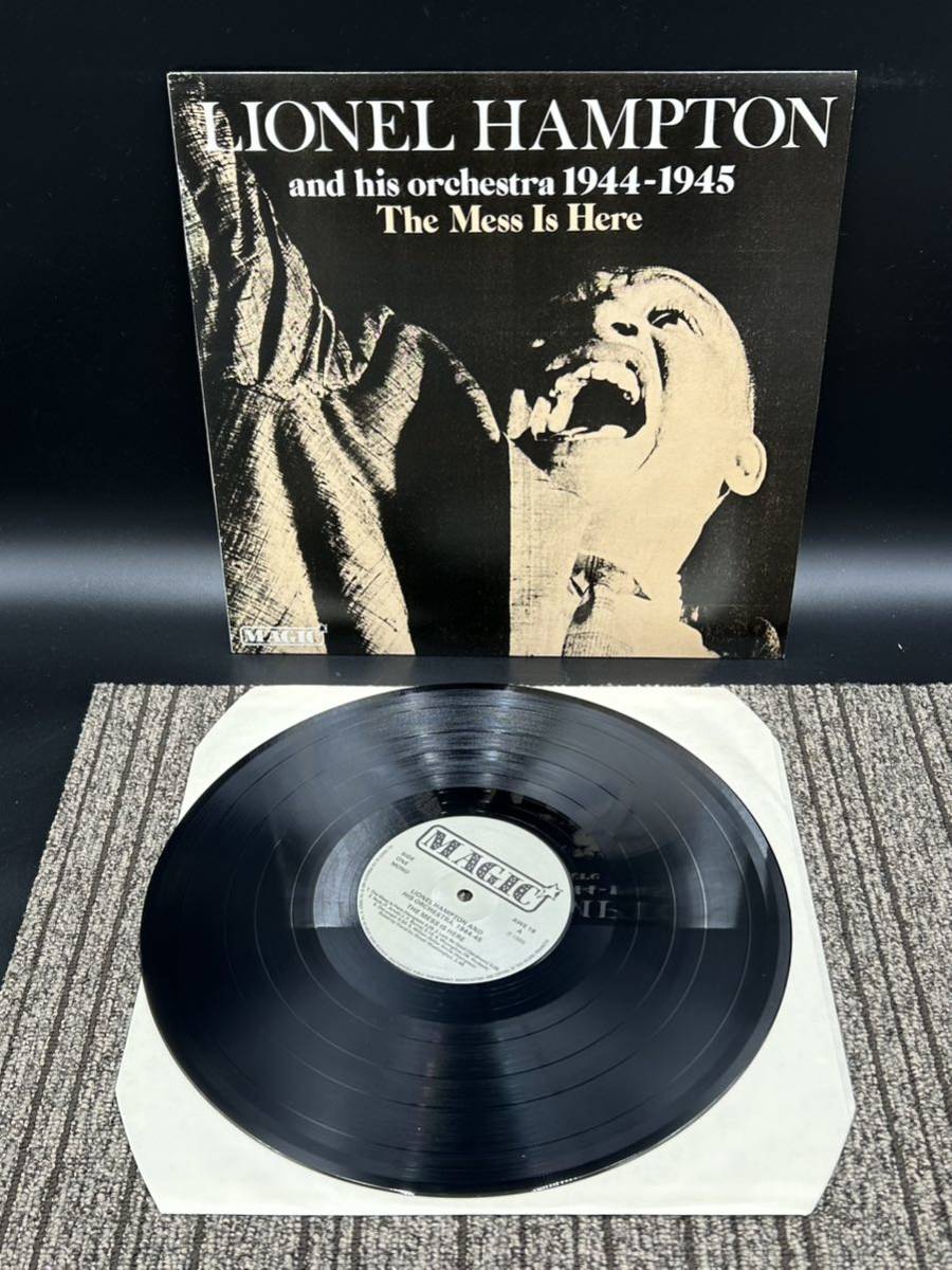 １８４０ レコード ＬＰ LIONEL HAMPTON and his orchestra 1944-45/THE MESS IS HEREの画像1