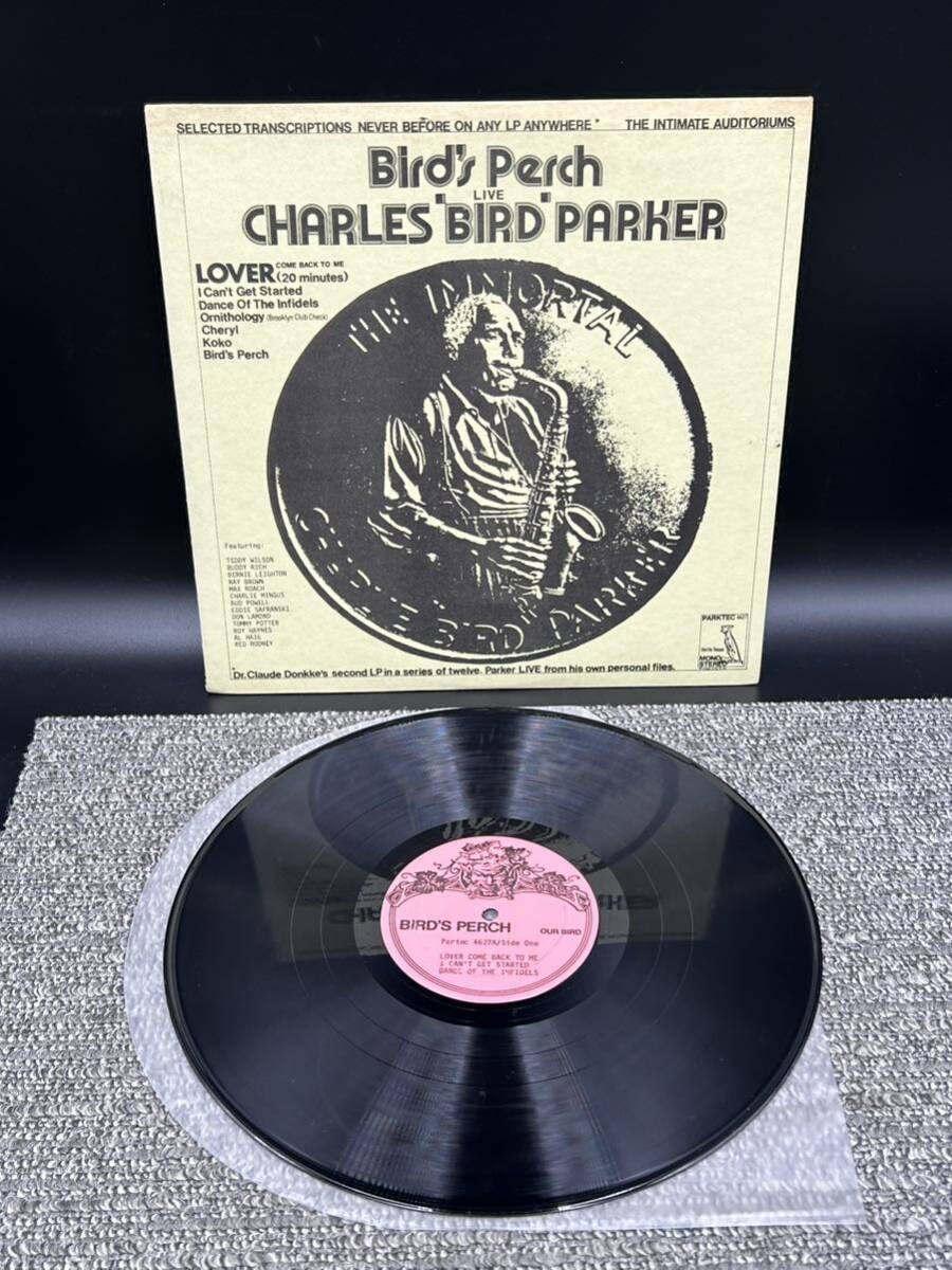 １９５４ レコード Charlie Parker「Birds Perch」LP（12インチ）の画像1