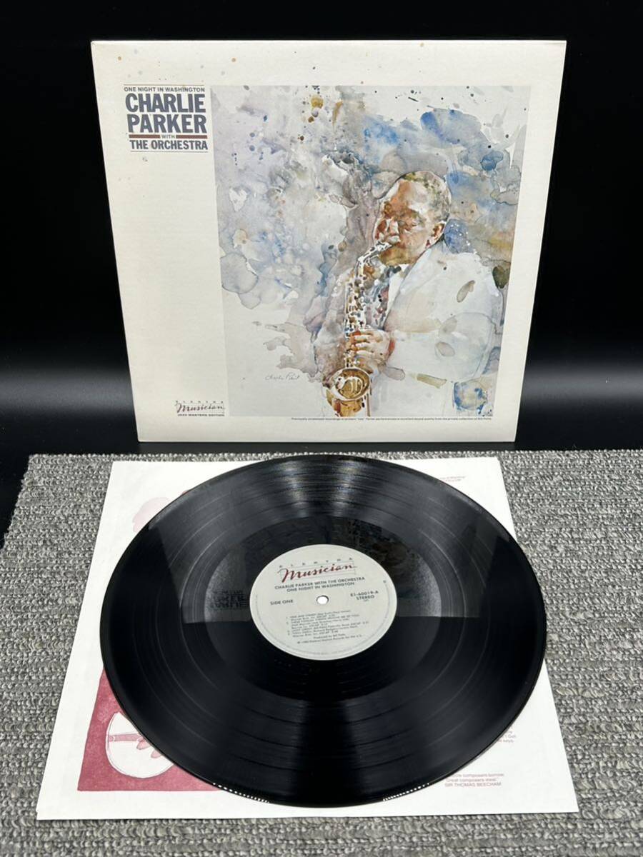 ２００２ レコード ＬＰ チャーリーパーカー CHARLIE PARKER WITH THE ORCHESTRAの画像1