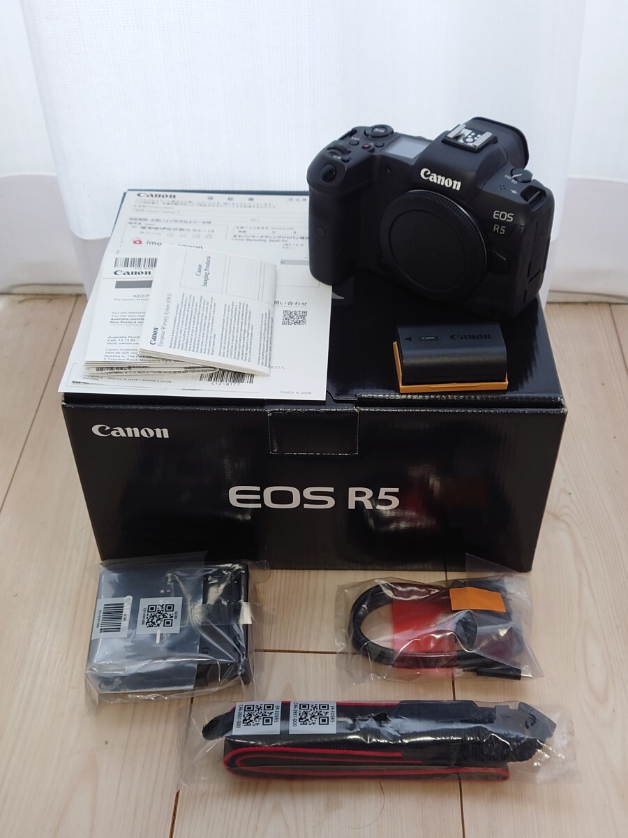 Yahoo!オークション - Canon EOS R5 ボディ シャッター3 000回 Yahoo!オークション - Canon EOS R5 ボディ シャッター3 000回