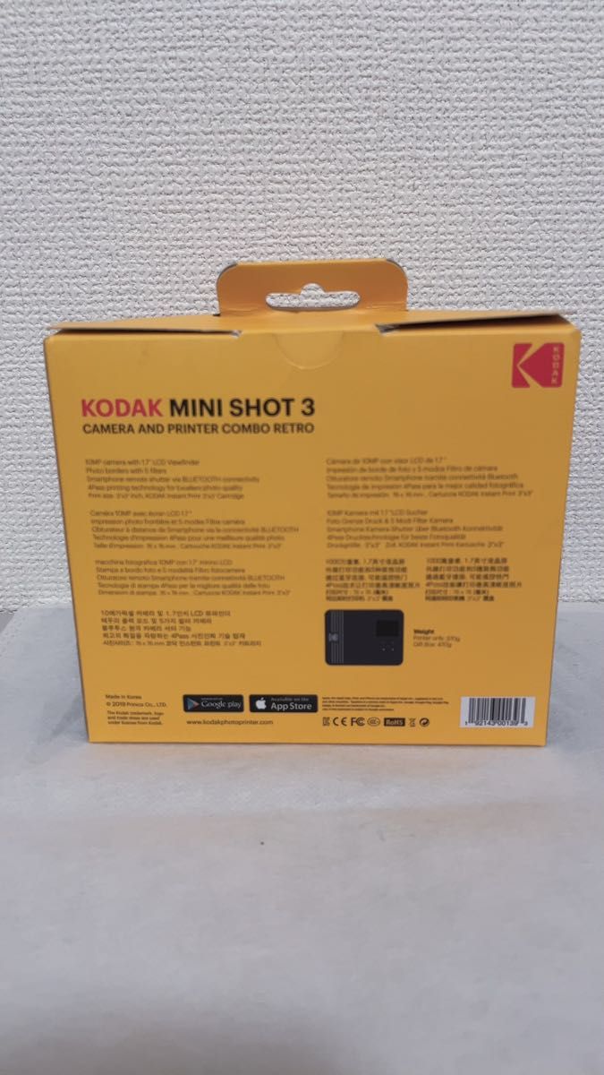 コダック Minishot3 レトロ インスタントカメラ