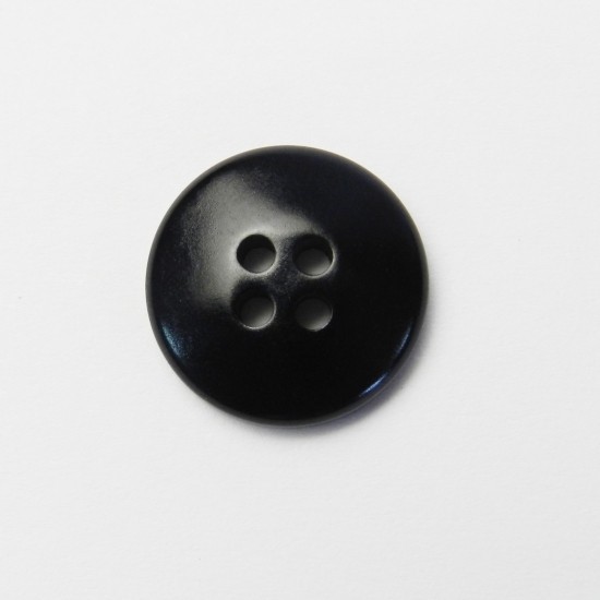 黒色系ナットボタン/14mｍ/4穴/カジュアルシャツやカーディガンに最適-NUTSUI-14-BK-668_画像3