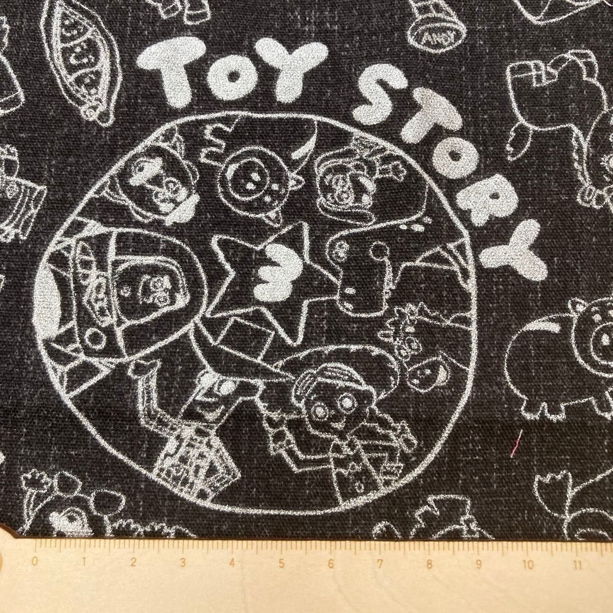 生地／ハギレ　TOY STORY　トイストーリー　オックス　巾60cm×丈52cm