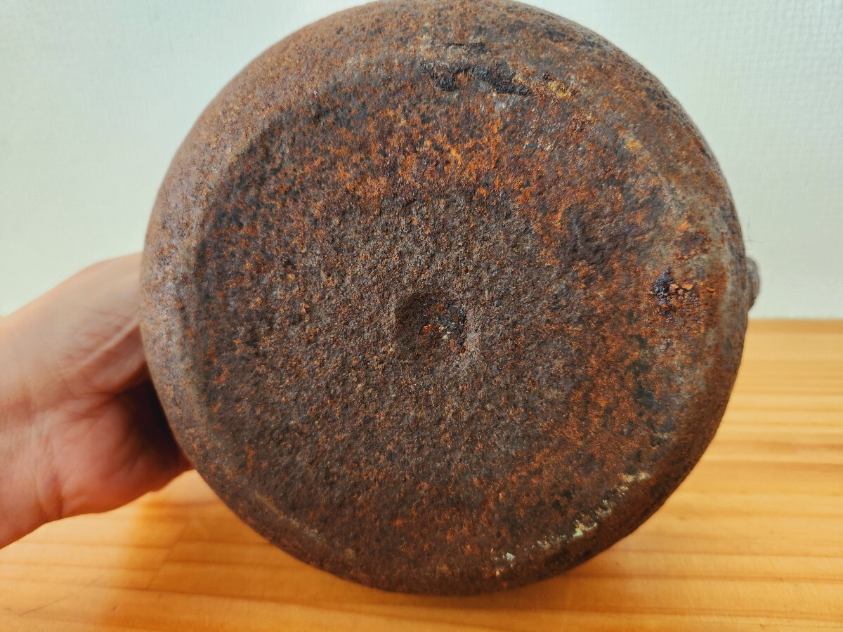 うぶ品　時代物　南部鉄瓶　小鉄小振鉄瓶　茶道具　古美術品　骨董品 煎茶道具_画像10