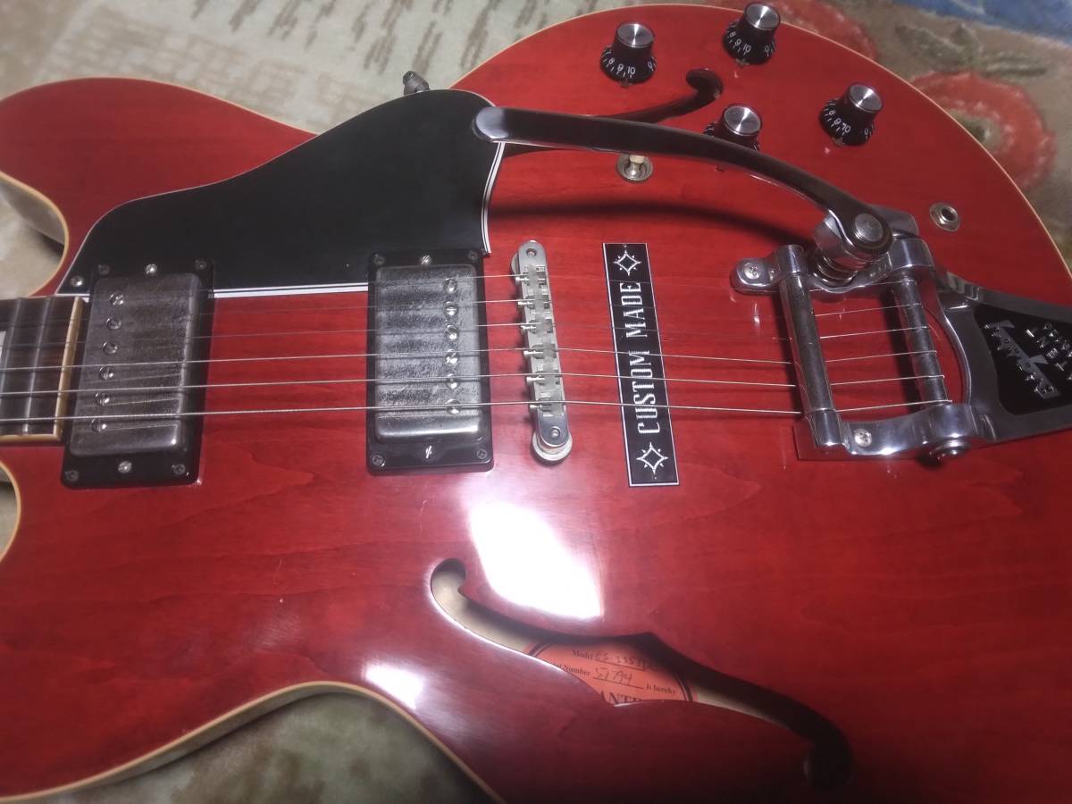 Gibson Memphis Historic Series - ES-335TD Sixties Cherry 2015年製の画像7