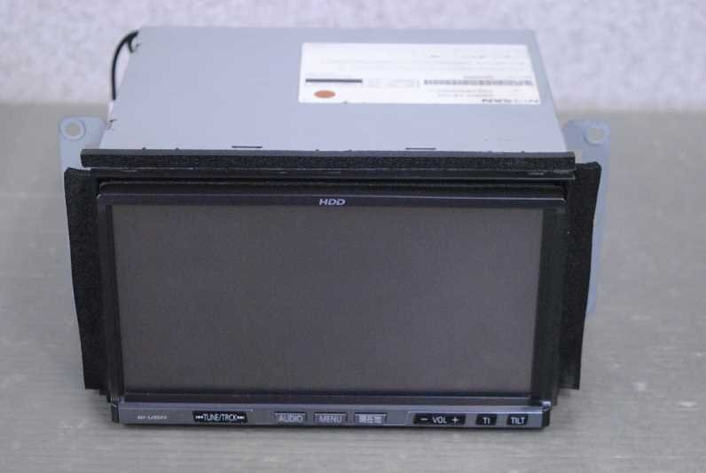 ノート 15X(E11) 純正 Panasonic パナソニック HDDナビ ナビユニット カーナビ 地図年不明 DVD ワンセグ 28000-1A10A CQ-HN0902CJ s011256_画像1