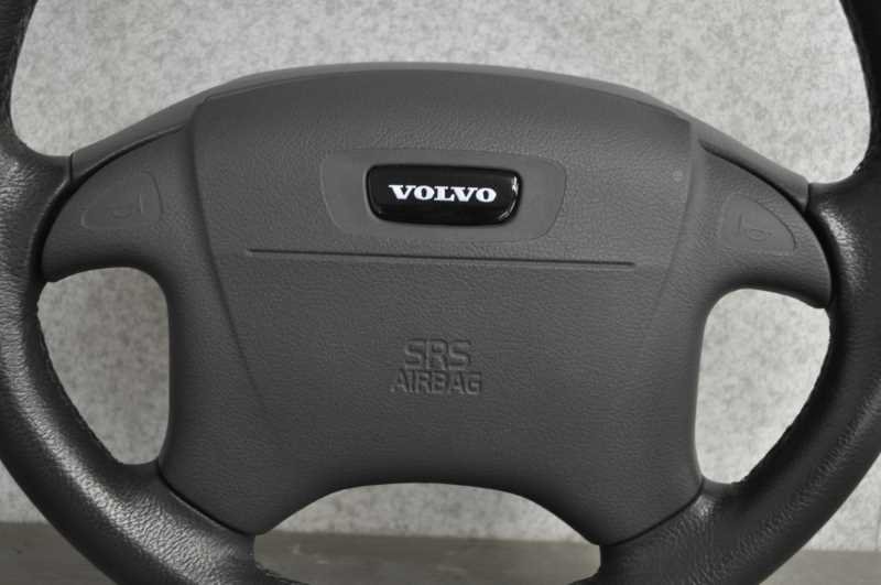  Volvo V70 first generation 8B right steering wheel (8B5244W) original damage less installation OK operation guarantee steering wheel steering wheel horn pad attaching leather s011144