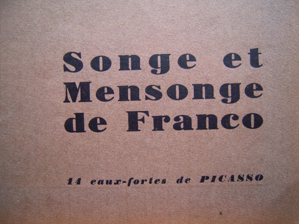「カイエ・ダール Cahiers d'Art 1937 No.1-3」ピカソの版画「Songe et Mensonge de Franco(フランコの夢と嘘)」他_画像4