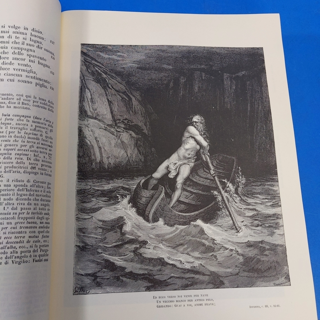 「ドレ挿画本 ダンテの神曲 La Divina Commedia Dante Alighieri Gustave Dore L'Artistica Editrice 2008」_画像8