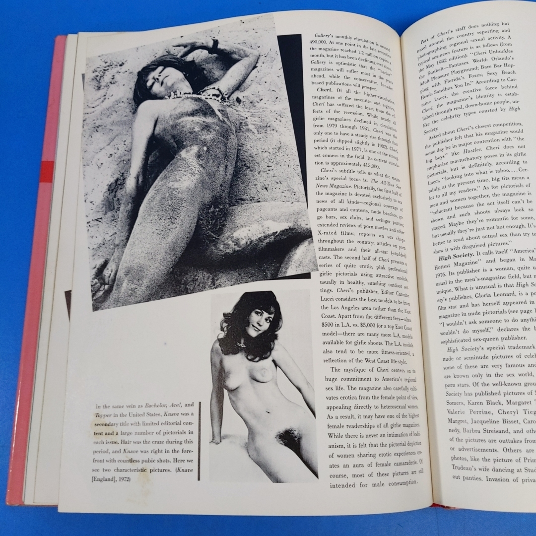 「ヌード雑誌の歴史 1984 The Illustrated History of Girlie Magazines: From National Police Gazette to the Present Mark Gabor Harmon_画像9