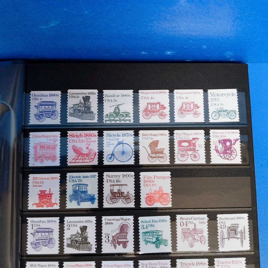 内田コレクション切手蒐集帳 520枚～ 米国(2) 未使用多数！全点撮影しています！_画像4