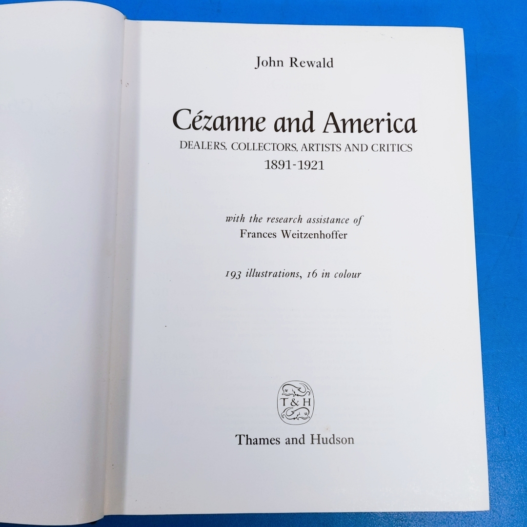 「セザンヌとアメリカ Cezanne and America John Rewald 1989」_画像3