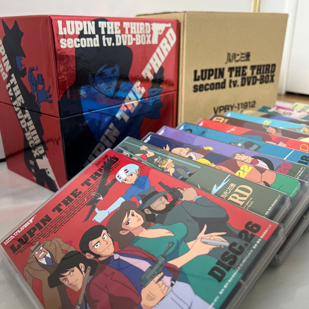 LUPIN THE THIRD second tv. DVD-BOX　ルパン三世