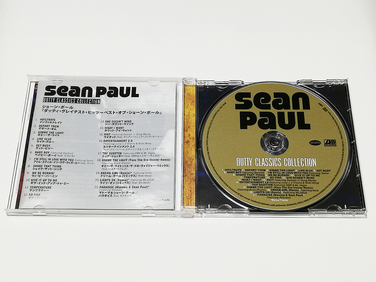 CD｜Sean Paul／Dutty Classics Collection ダッティ・グレイテスト・ヒッツ ベスト・オブ・ショーン・ポールの画像4