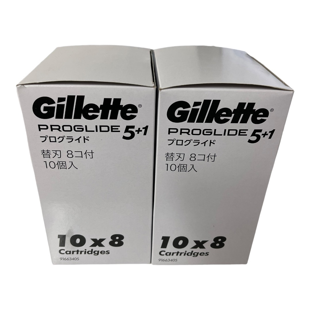 【未開封】Gillette ジレット プログライドエアー5+1 電動タイプ x20個 / プログライド5+1x20個 計40個 替刃 L61221RLの画像5