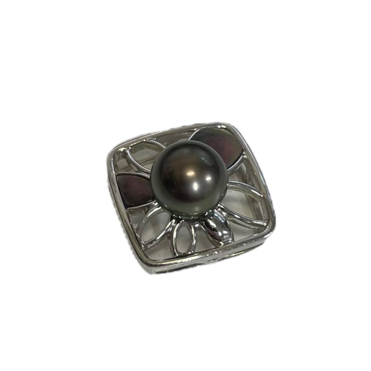2024 お歳暮【公式】 - 人気ブランド 6.7g ペンダントトップ パール K18WG タサキ TASAKI 【中古品】 シルバー N59039RD 本体のみ 真珠 ネックレス、ペンダント、チョーカー