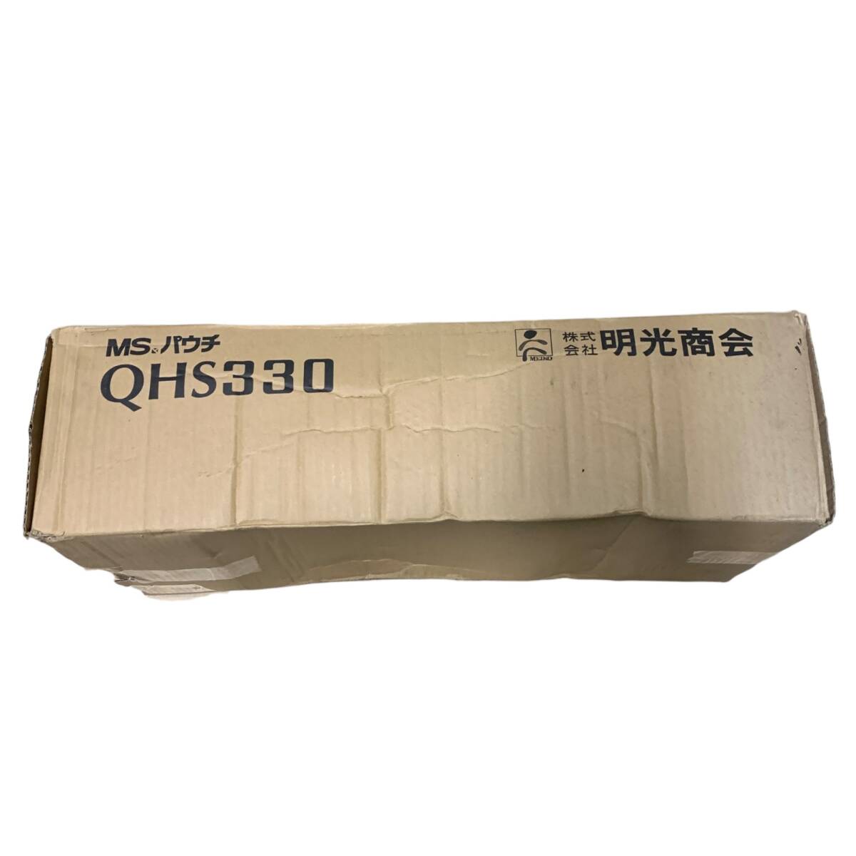 ◆未開封品/外箱潰れ有◆MSパウチ ラミネーター 明光商会 QHS330 1台 ラミネート A3対応 ホワイト 店舗用品 6段階調整 X3-100NN_画像2