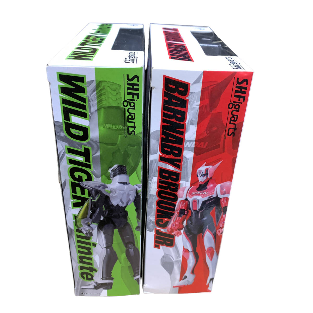 ◆未使用◆ TIGER＆BUNNY タイガーアンドバニー ワイルドタイガー バーナビー フィギュア 2個セット タイバニ バンダイ suP266N_画像3