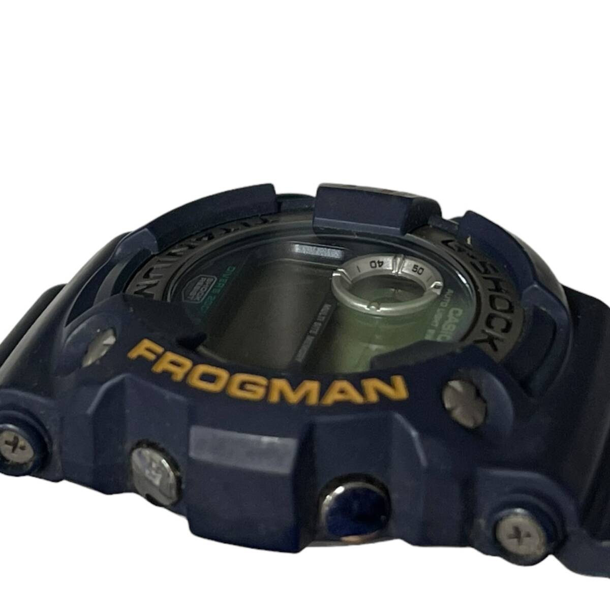 【中古品】CASIO G-SHOCK DW-9900MD FROGMAN フロッグマン マッドドッグ 限定 MAD DOG CASIO デジタル メンズ腕時計 本体のみ L61594RD_画像5