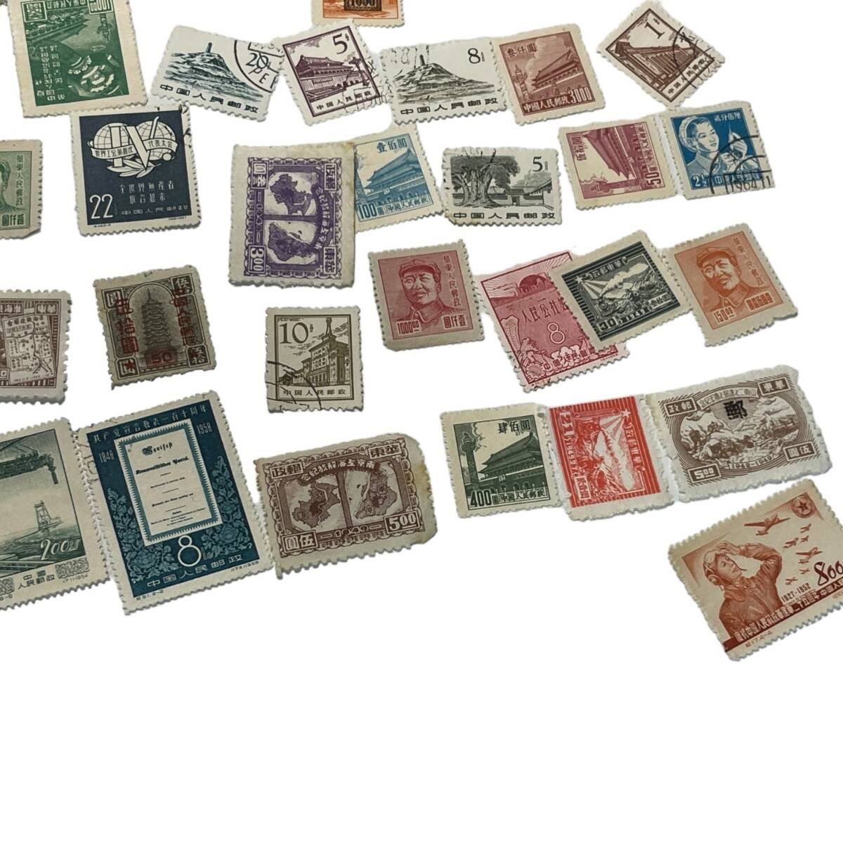 【中古品】中国切手 消印あり 切手まとめ 切手コレクション アジア L59950RL_画像4