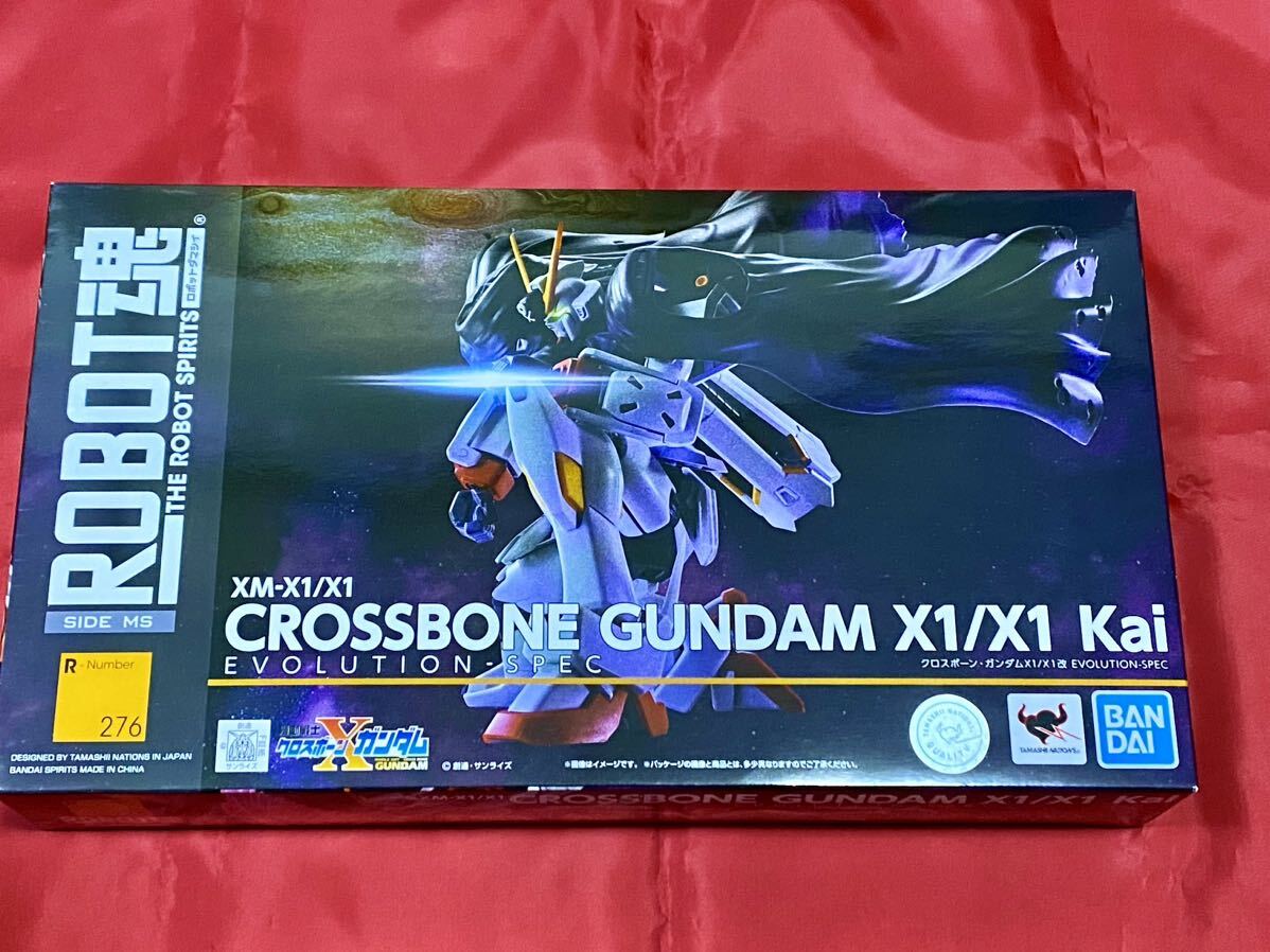 【未開封新品】ROBOT魂 機動戦士クロスボーンガンダム クロスボーン・ガンダムX1/X1改 EVOLUTION-SPEC バンダイスピリッツ_画像1